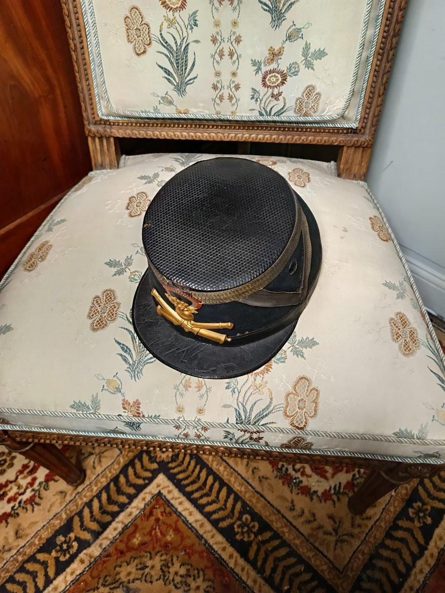 Artillery Officer's Shako, Model 1874, Third Republic Era-photo-4