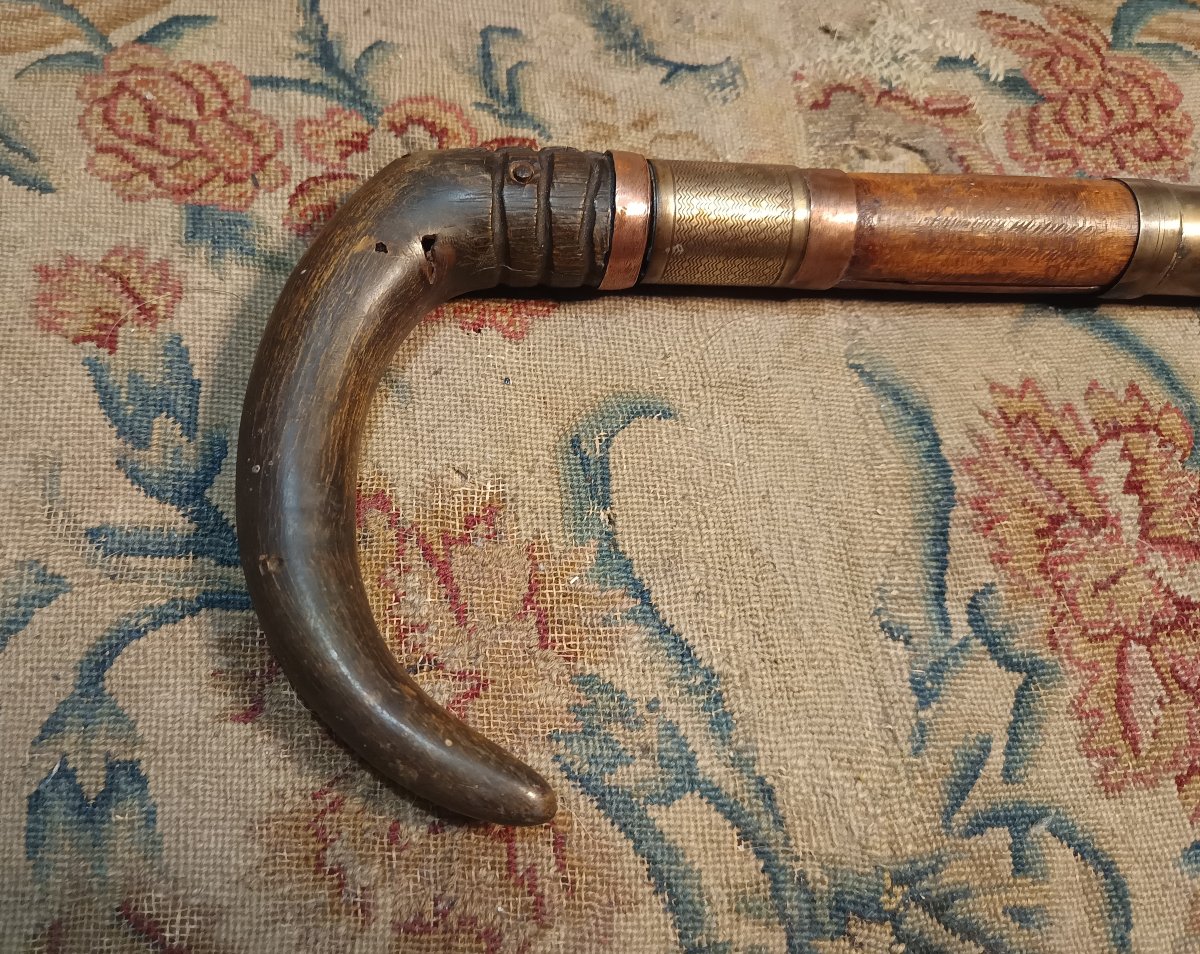 Canne fusil calibre 12 mm percussion centrale-photo-2