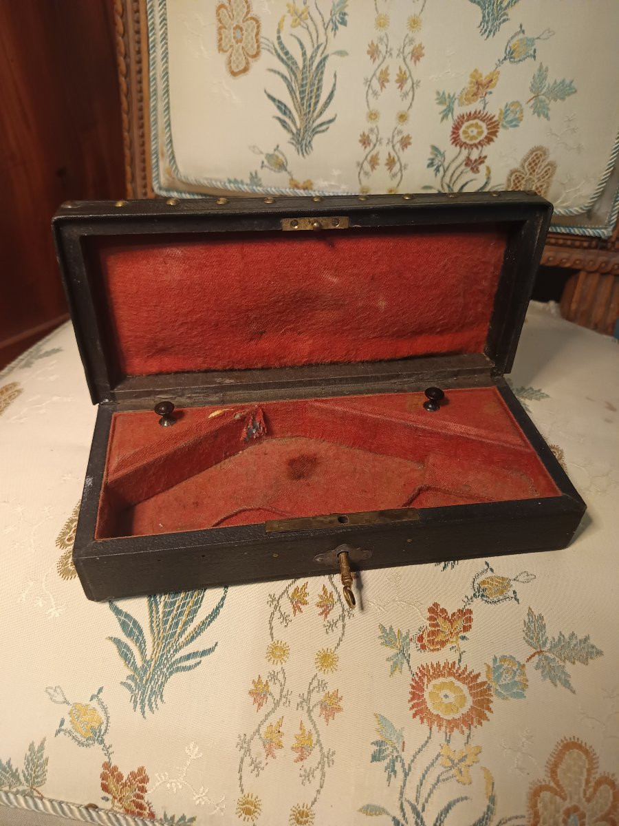 Small Case For A 7mm Pinfire Revolver From The Napoleon III Era-photo-2