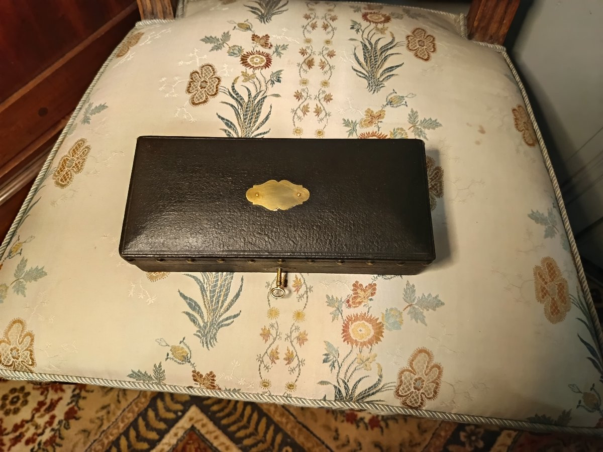 Small Case For A 7mm Pinfire Revolver From The Napoleon III Era-photo-2