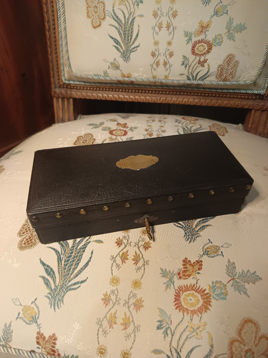 Small Case For A 7mm Pinfire Revolver From The Napoleon III Era