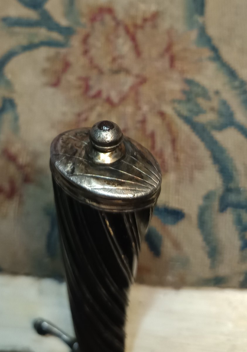 Dague de vènerie époque XVIIIème-photo-3