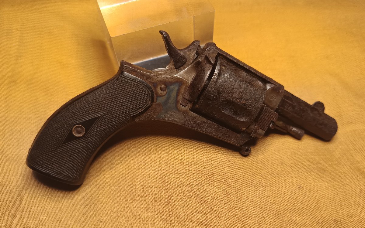 Petit révolver de poche Liégeois calibre 320-photo-1