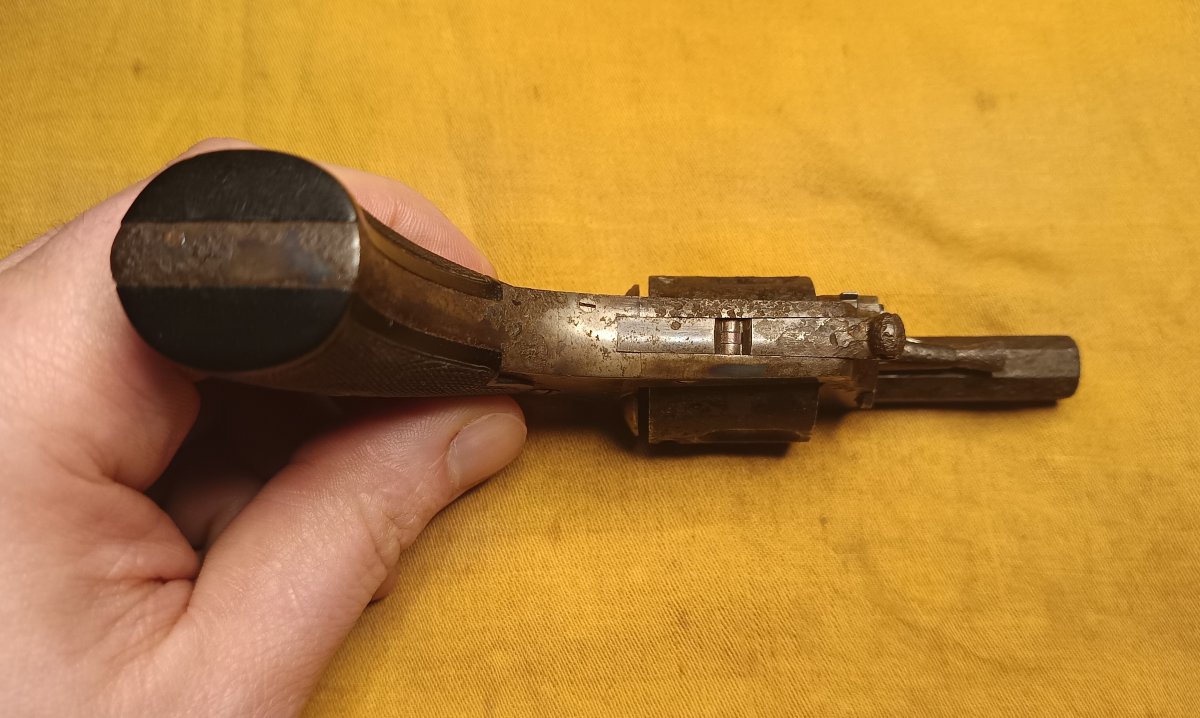 Petit révolver de poche Liégeois calibre 320-photo-5