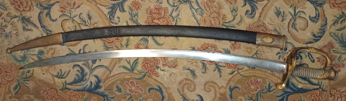 Infantry Officer's Saber, Model 1821, Restoration Period-photo-2
