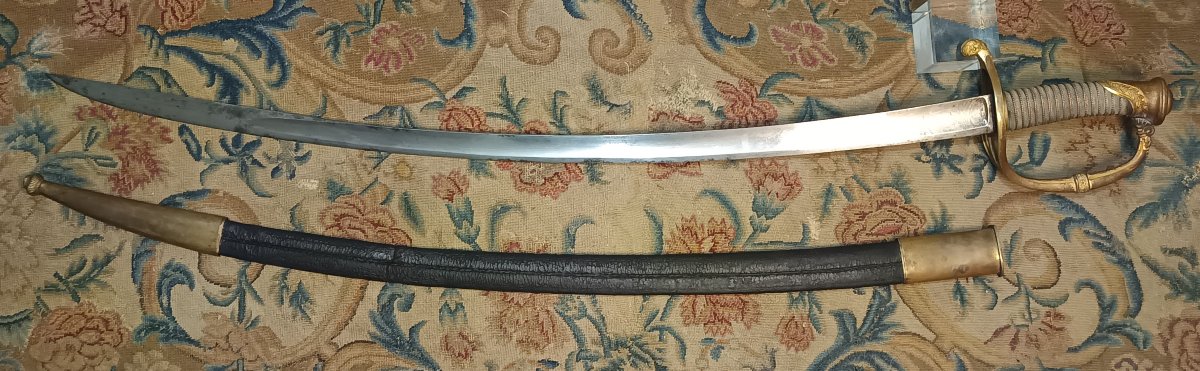 Infantry Officer's Saber, Model 1821, Restoration Period-photo-3