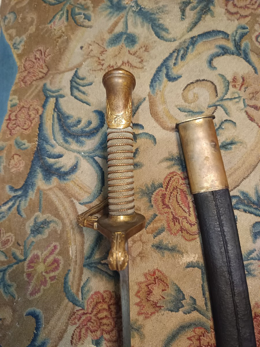 Infantry Officer's Saber, Model 1821, Restoration Period-photo-3