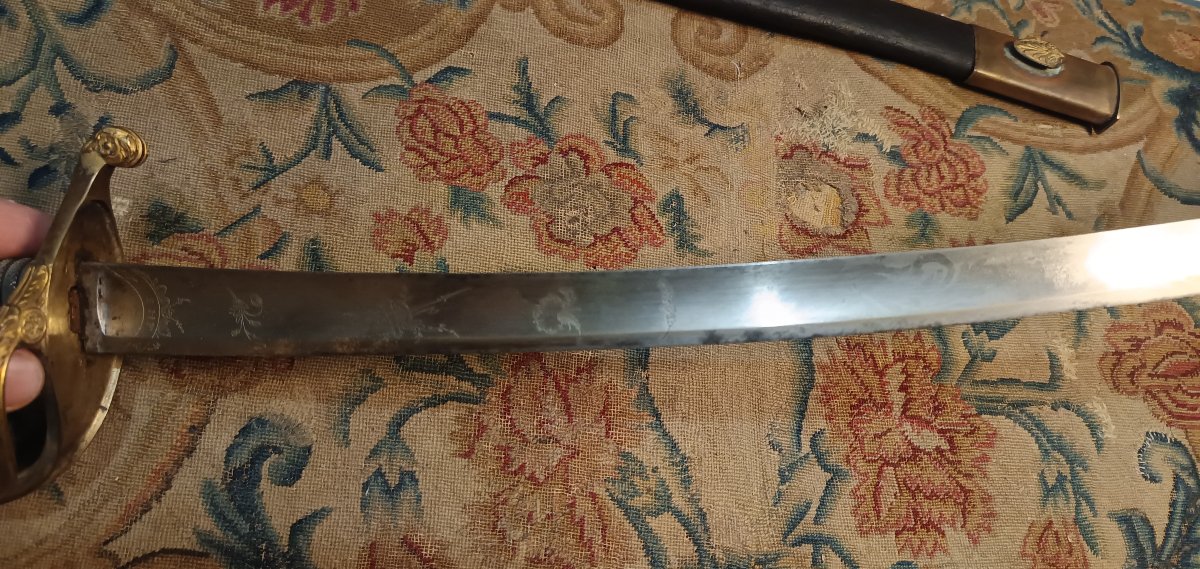 Infantry Officer's Saber, Model 1821, Restoration Period-photo-5