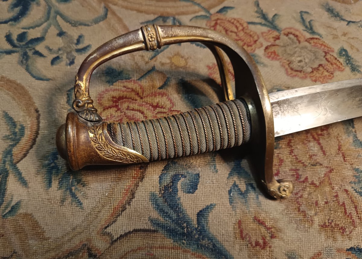 Infantry Officer's Saber, Model 1821, Restoration Period-photo-7