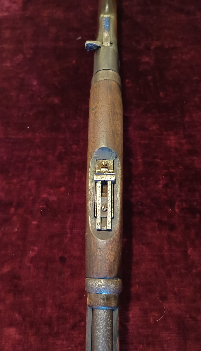 Rare carabine Remington Rolling Block 1901 pour l'armée française 8 mm Lebel-photo-1