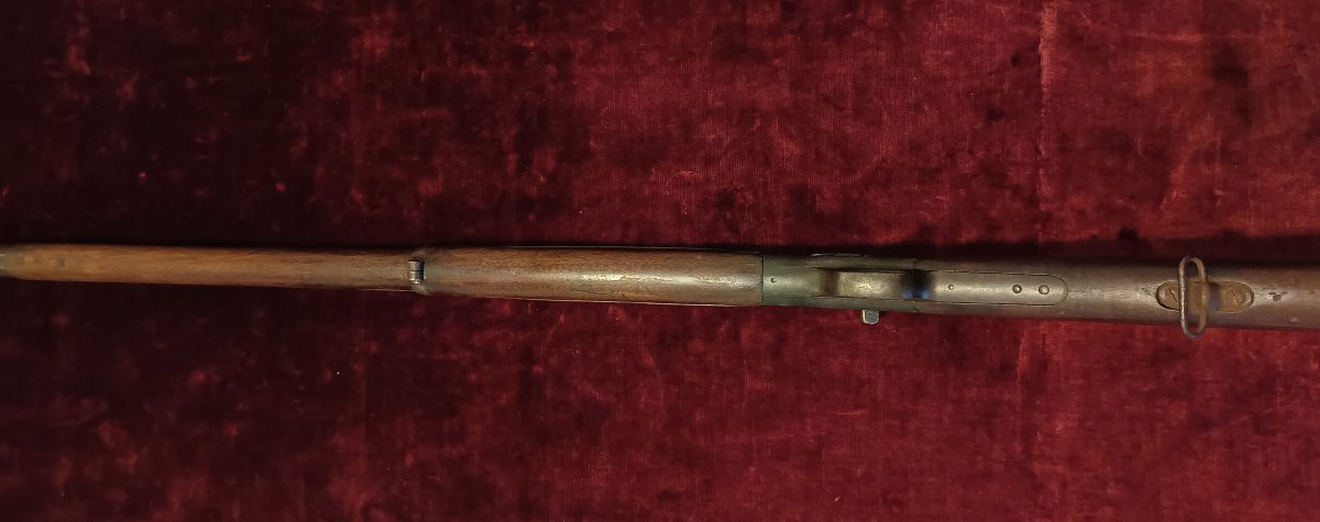 Rare carabine Remington Rolling Block 1901 pour l'armée française 8 mm Lebel-photo-5