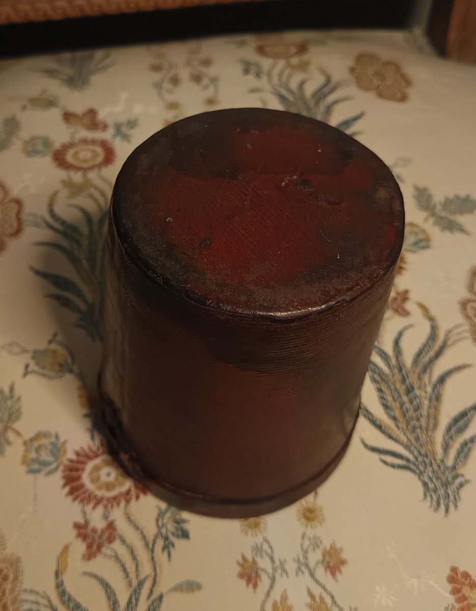 Glass Or Goblet Case From The Late 18th Or Early 19th Century-photo-3
