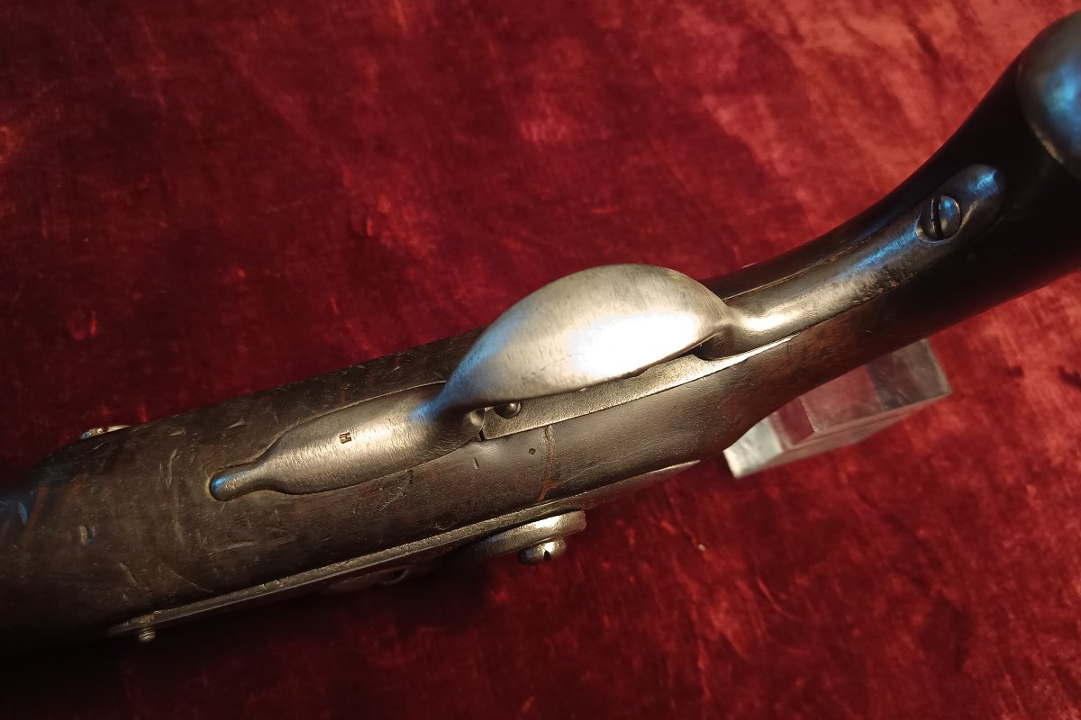 Pistolet de cavalerie règlementaire étranger guerre du Second Empire-photo-3
