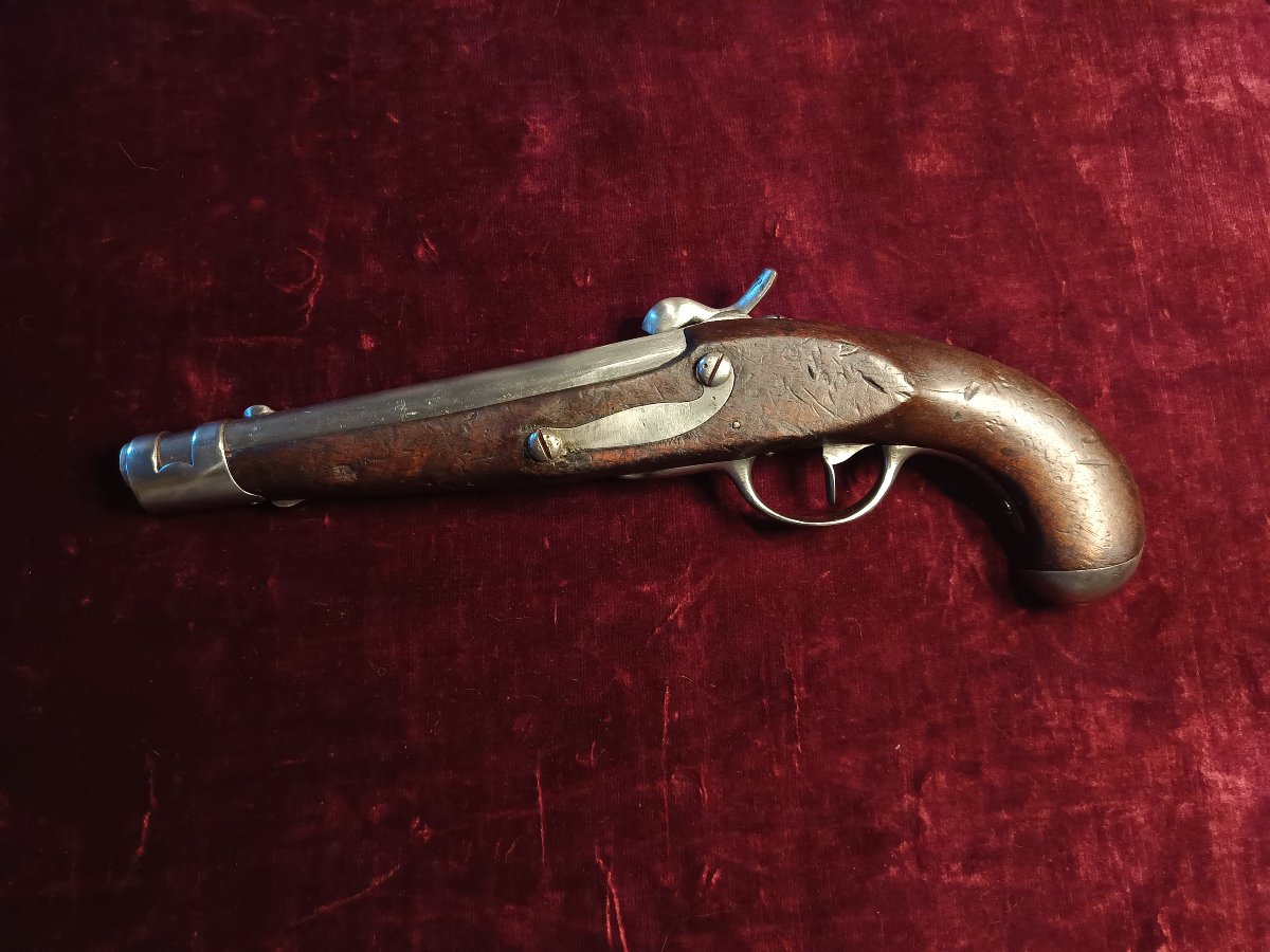 Pistolet de cavalerie règlementaire étranger guerre du Second Empire