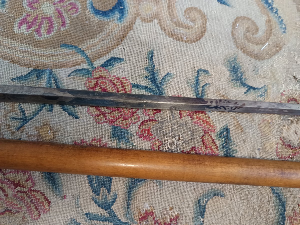 Canne épée époque fin XIXème-photo-5