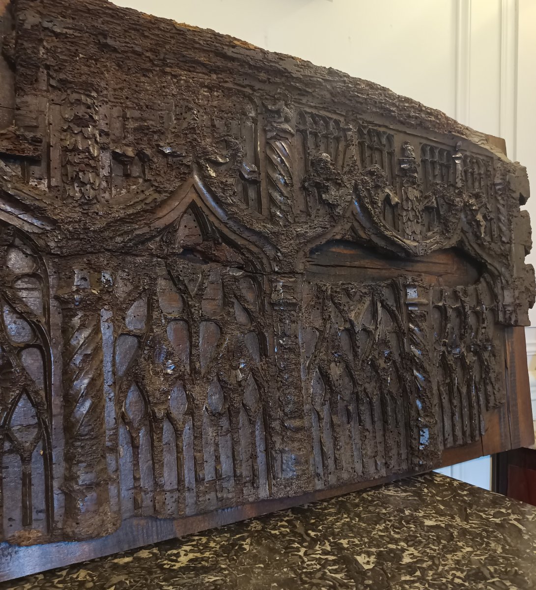 Impressive Gothic Coffered Façade From The Late 15th Century-photo-3