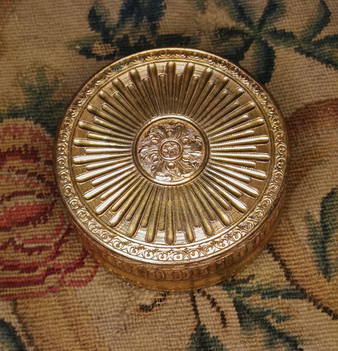 Boîte en pomponne époque Louis XVI-photo-4