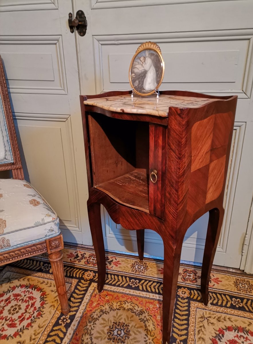 Grande Miniature Sur Ivoire d'époque Louis XIV - C.1700-photo-6