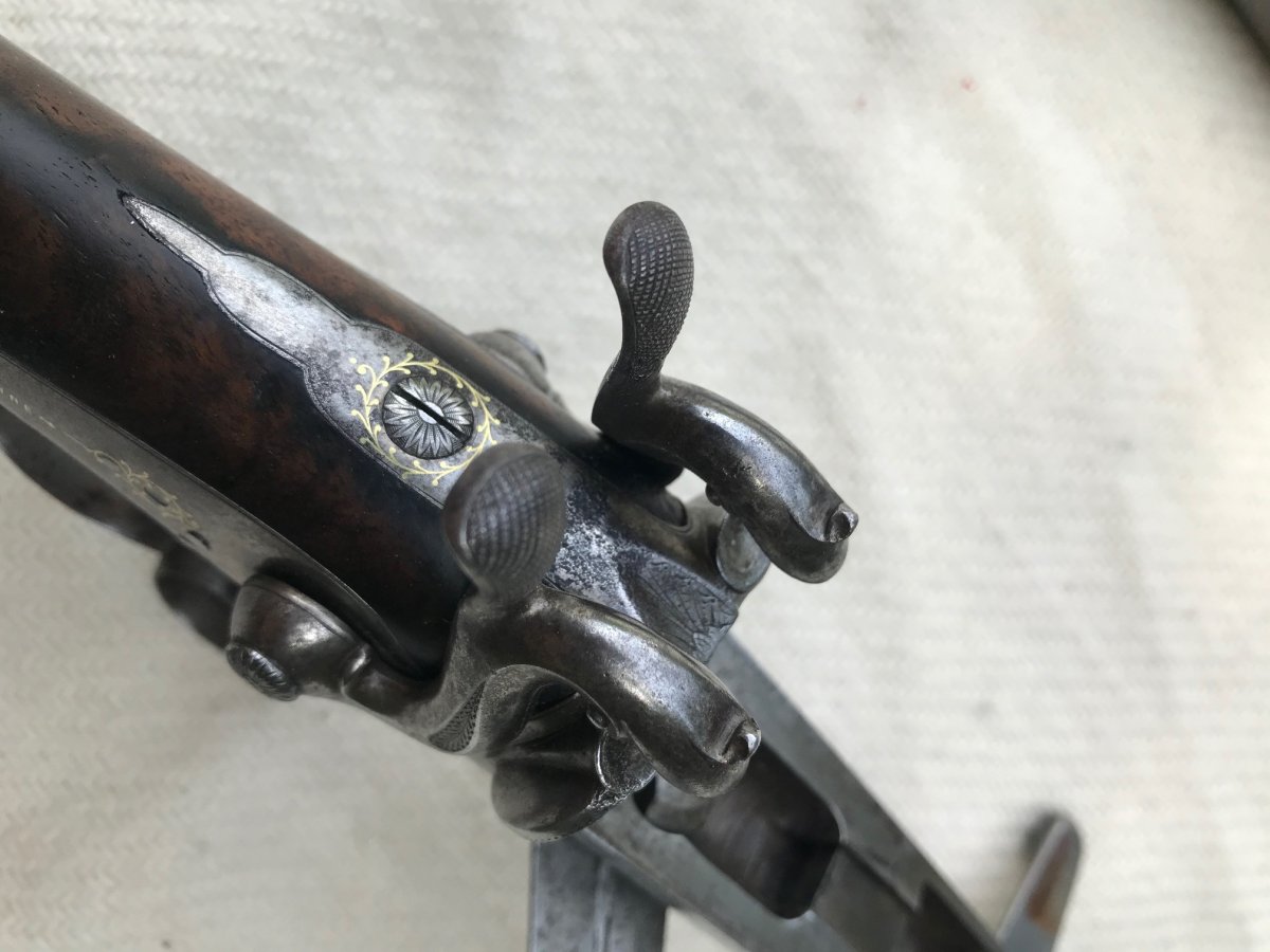 Proantic: Rare Fusil de chasse d'Enfant De Luxe Signé Pondevaux à Sa