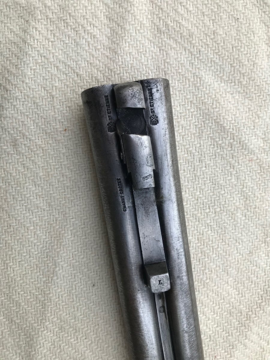 Rare Fusil de chasse d'Enfant De Luxe Signé Pondevaux à Saint Etienne - Calibre 24 à Broche-photo-6