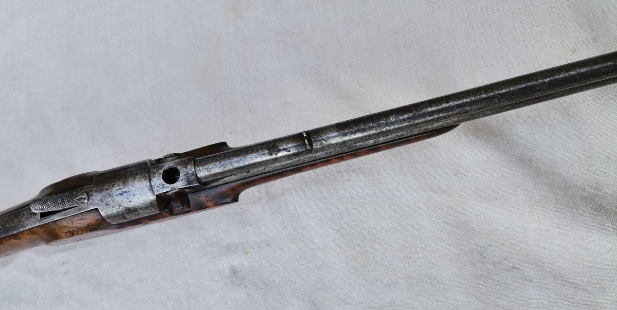 Rare Or Prototype Of Salon Wind Rifle C.1860-photo-2
