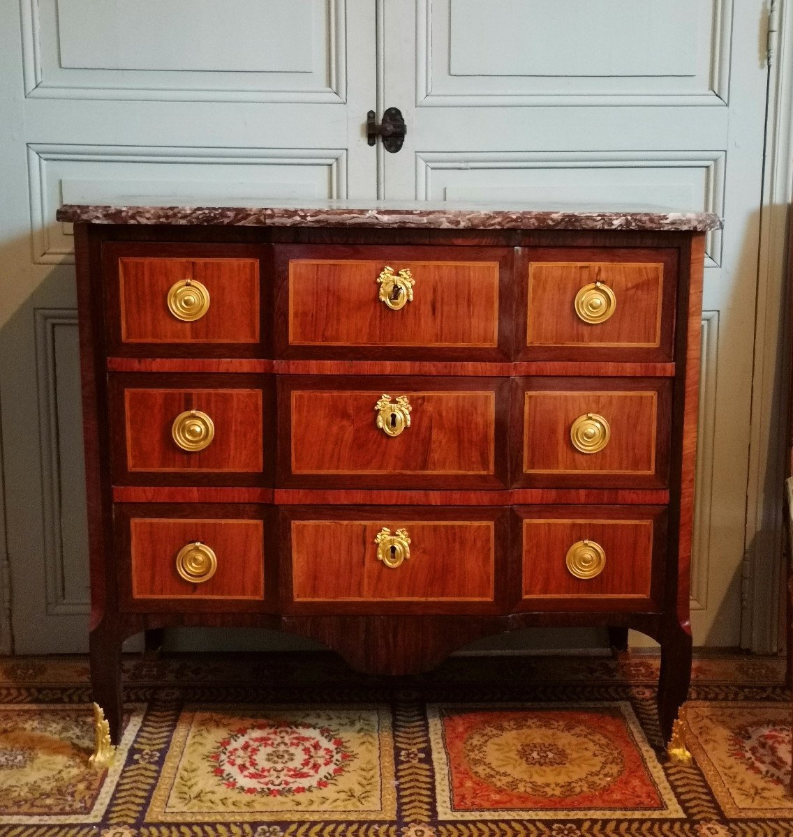 Transition Period Chest Of Drawers Stamped Jean Girardot