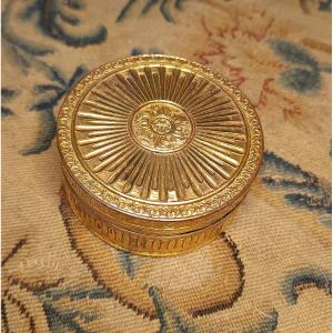 Boîte en pomponne époque Louis XVI