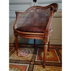  Élégant Fauteuil à Coiffer d'époque Louis XVI.