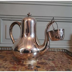 Louis XV Style Sterling Silver Teapot