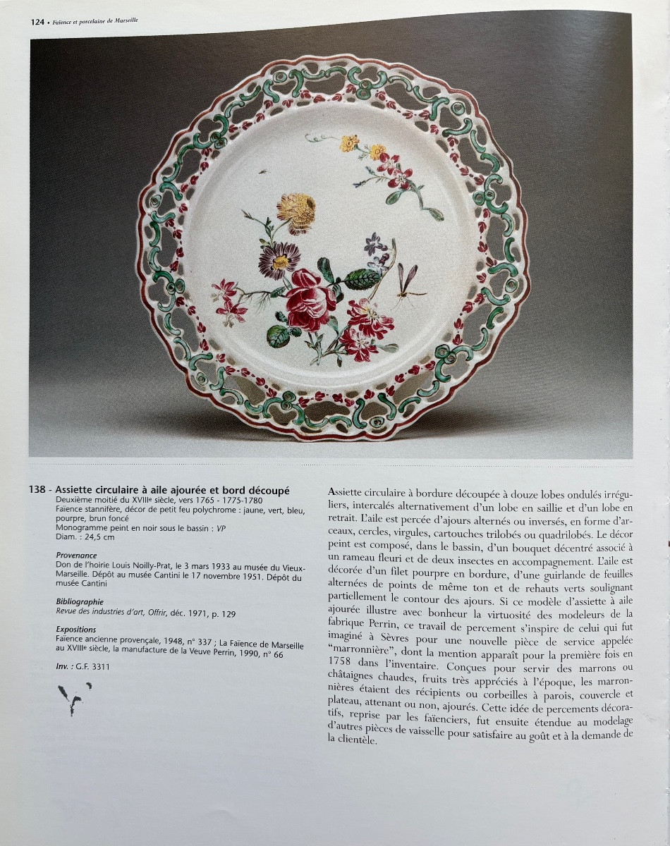 Assiettes en faïence de Marseille-photo-5