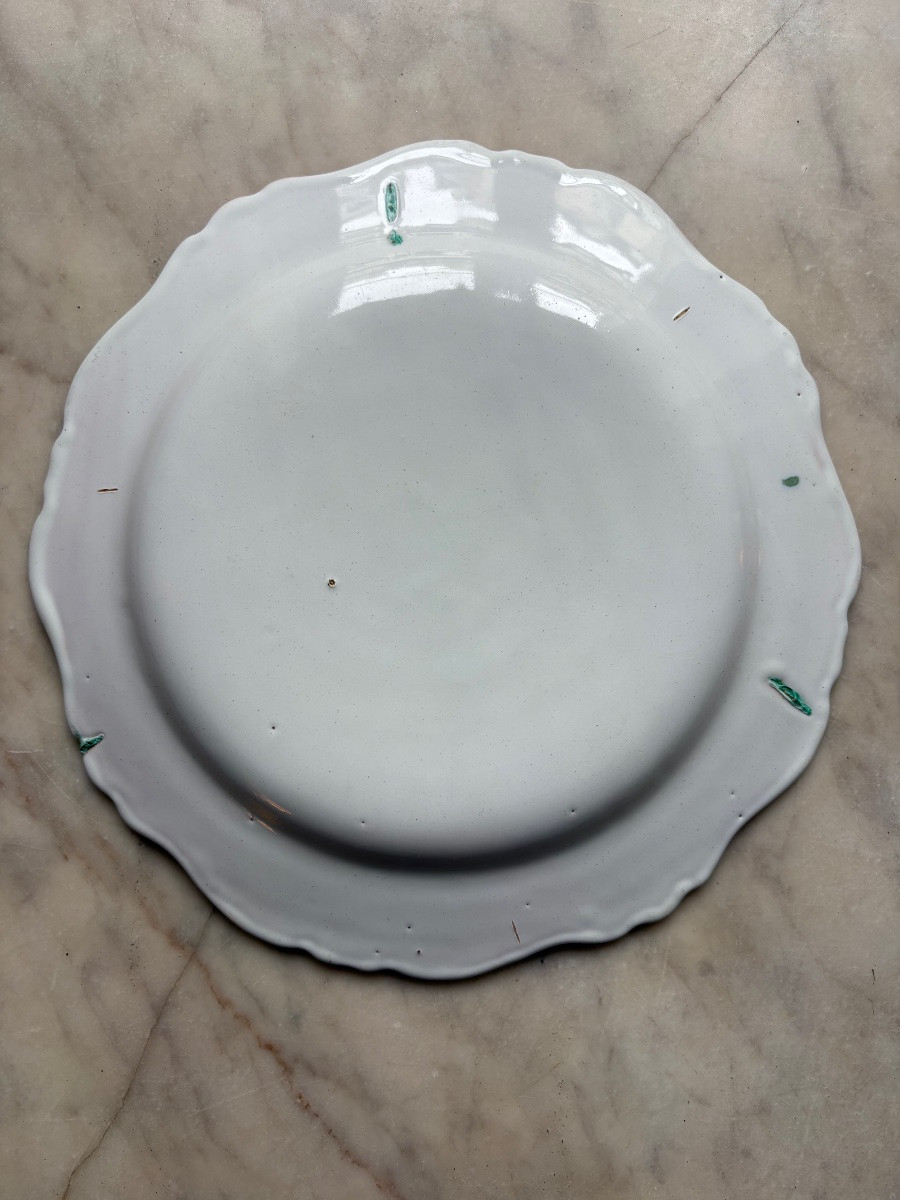 Assiette en faïence de Marseille-photo-4