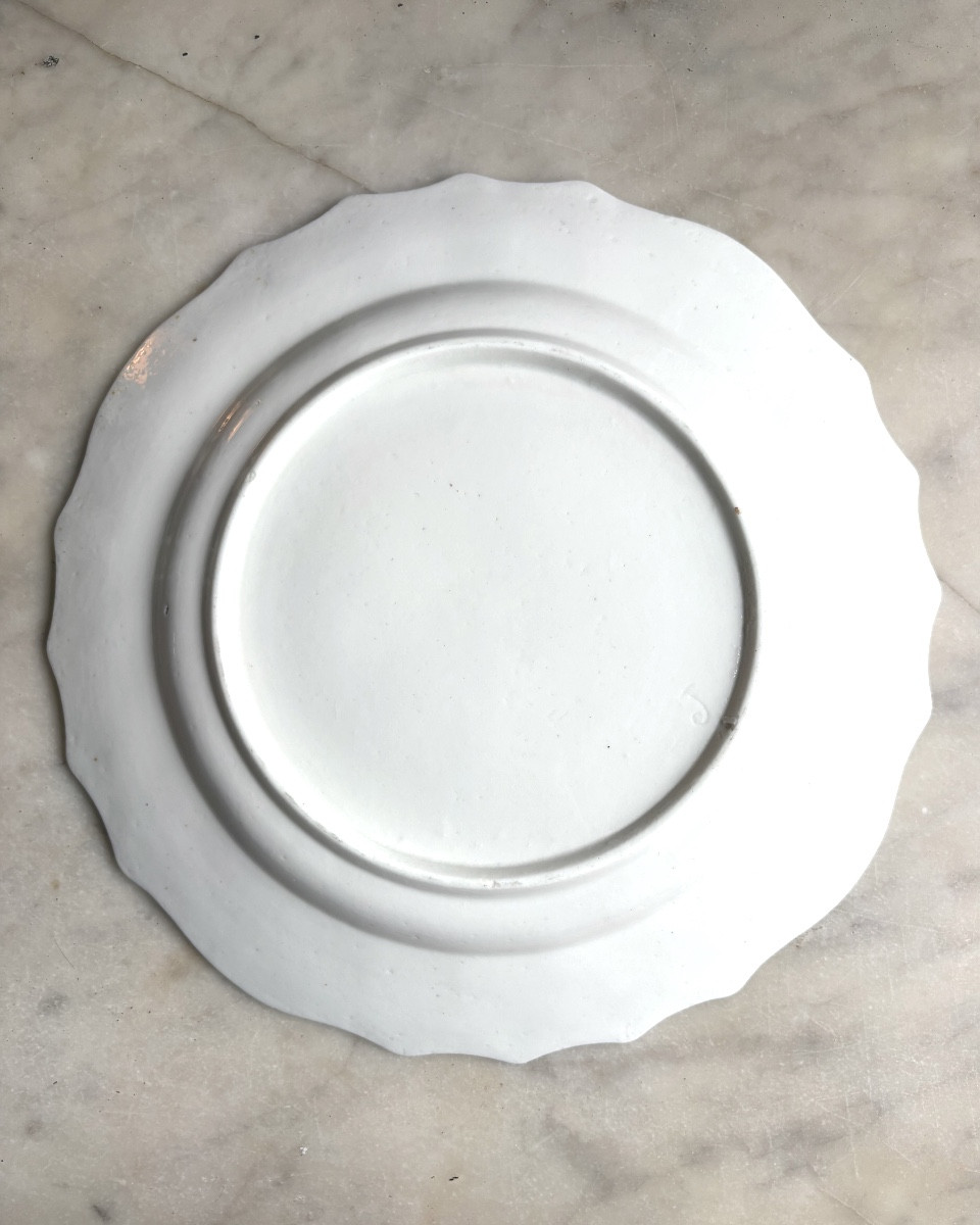 Set Of Twelve Soft-paste Porcelain Plates From Tournai-photo-4