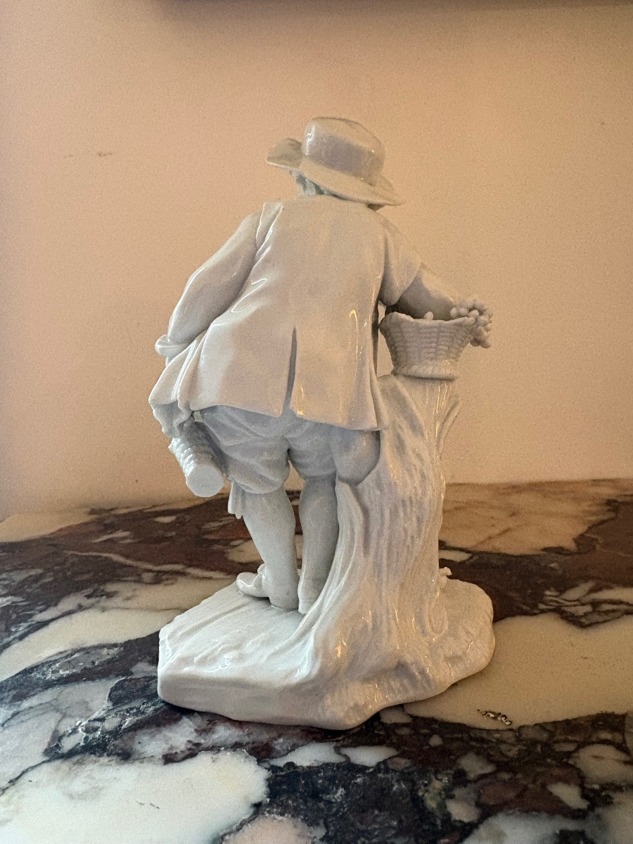 Moissonneur en porcelaine de Meissen-photo-2