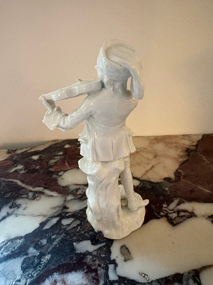 Violoniste en porcelaine de Meissen-photo-3