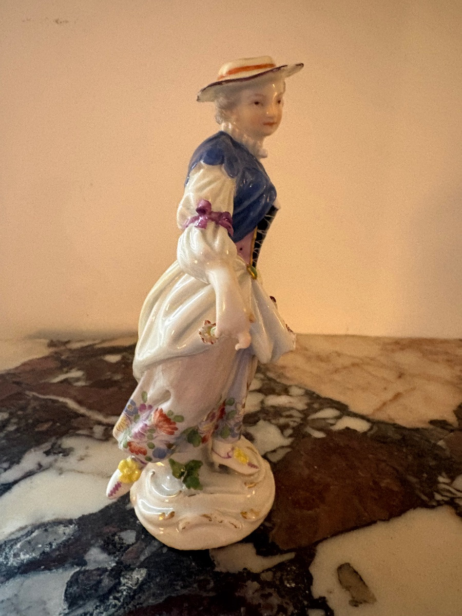 Meissen Porcelain Dancer-photo-3
