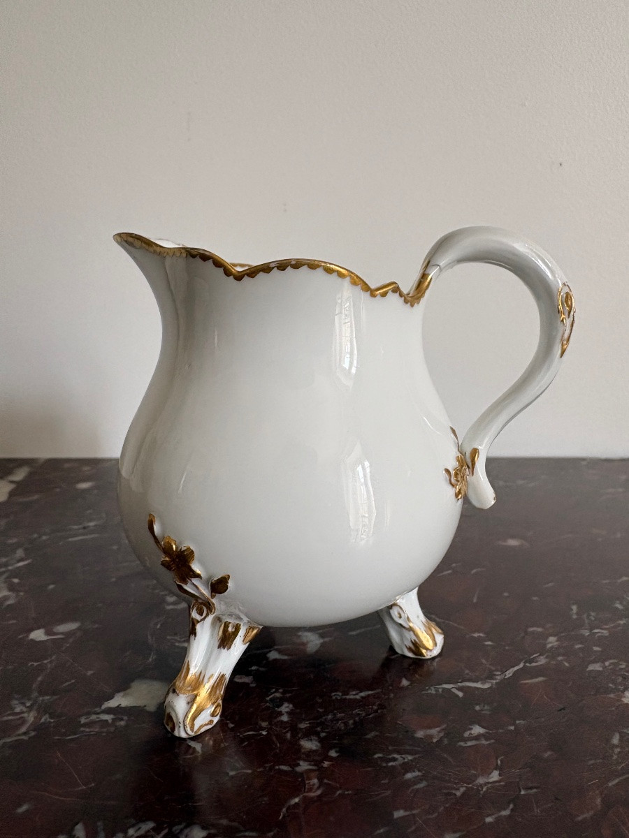 Pot à lait en porcelaine dure de Sèvres -photo-3
