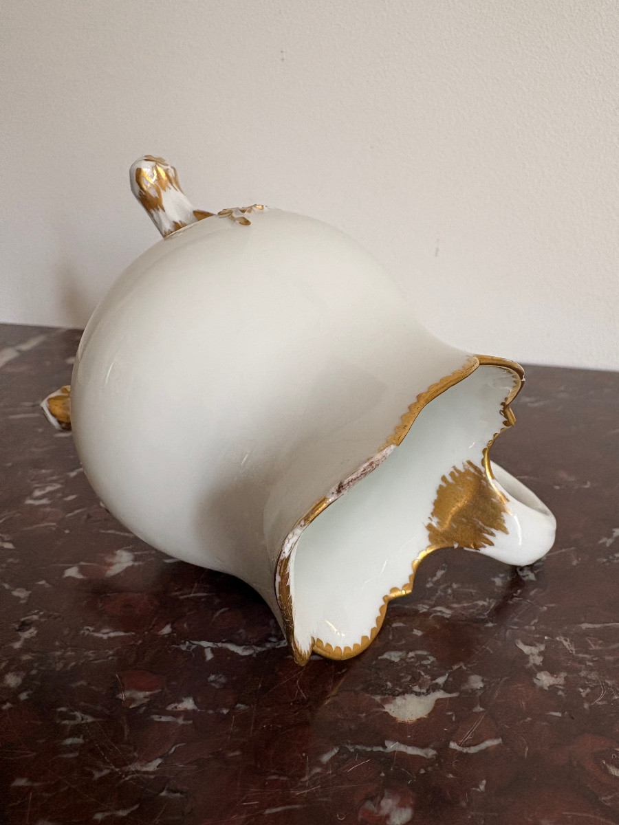 Pot à lait en porcelaine dure de Sèvres -photo-2