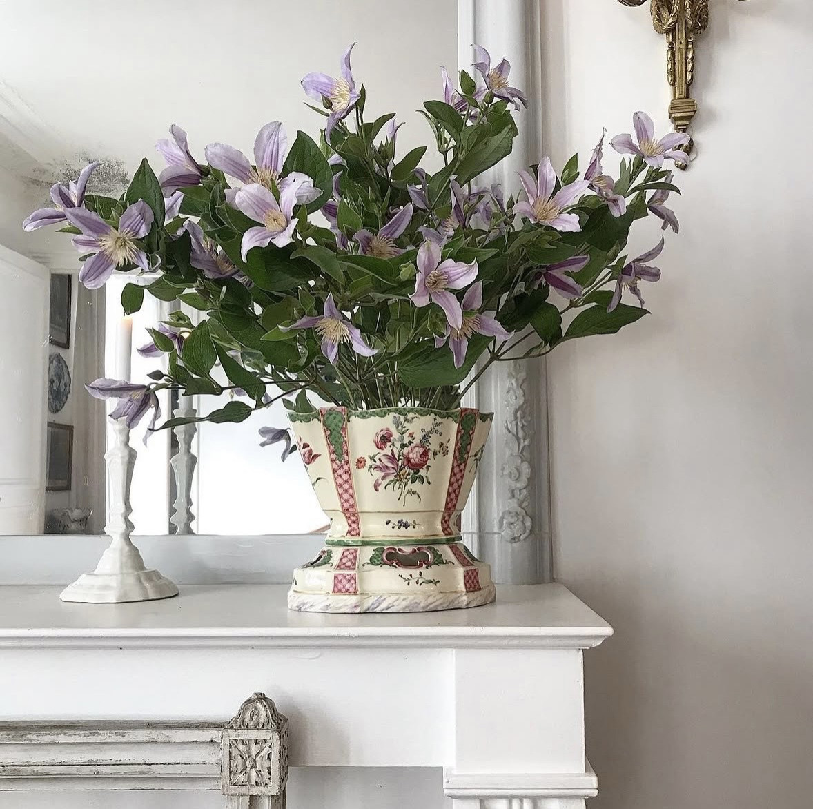 Dutch Earthenware Vase From Sceaux Or Paris