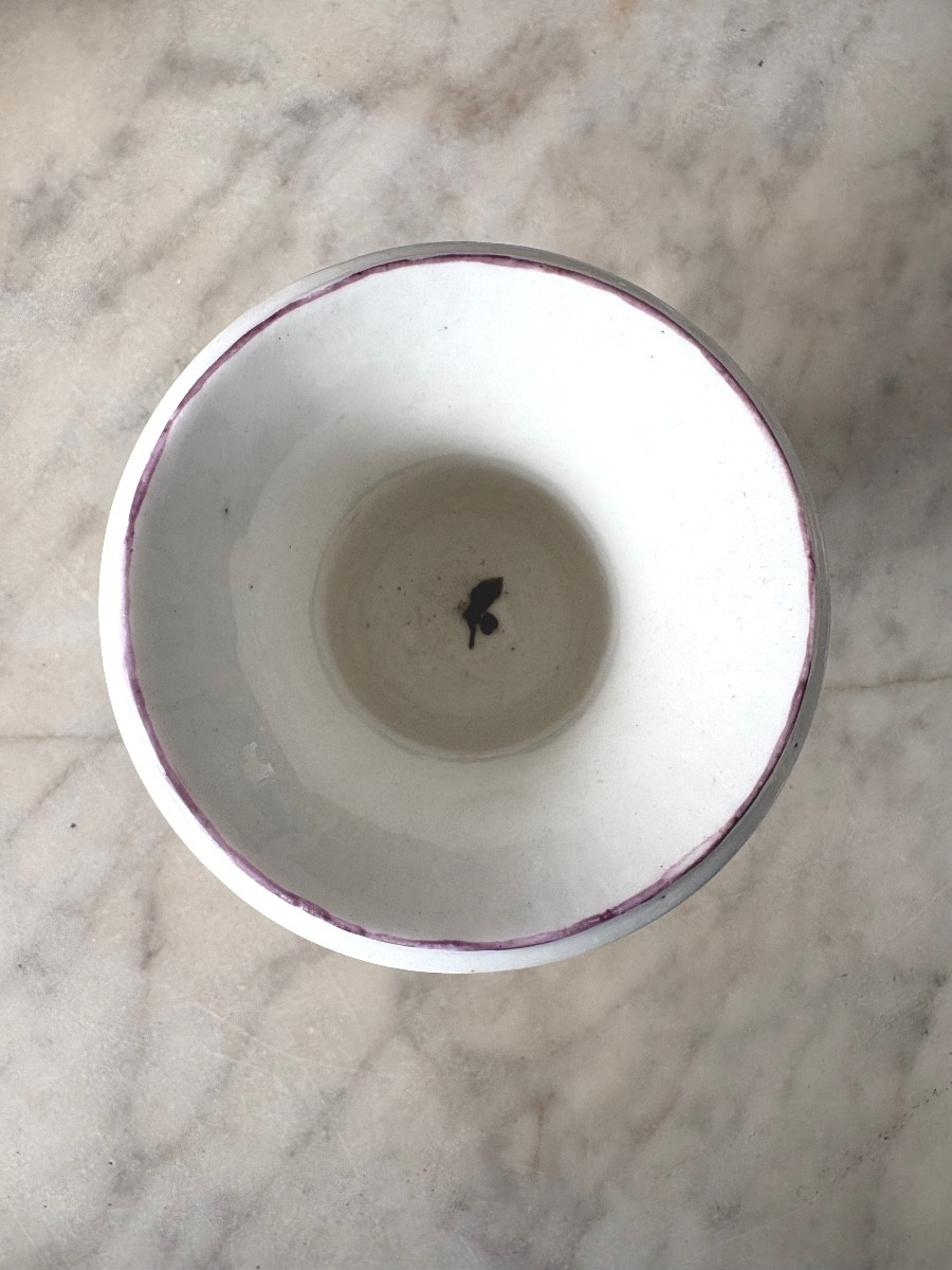 Vase Médicis en porcelaine tendre de Mennecy-photo-4