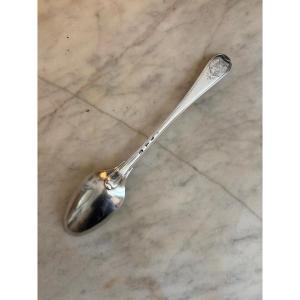 Silver Stew Spoon, Montpellier (1756–1757), Silversmith Pierre Miston