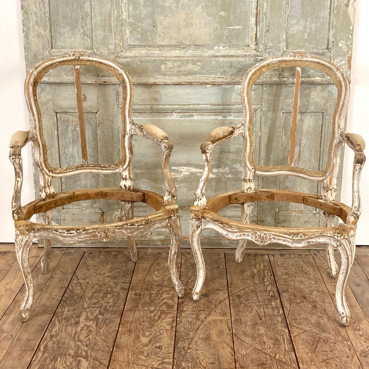 Pair Of Louis XV Seats-photo-8