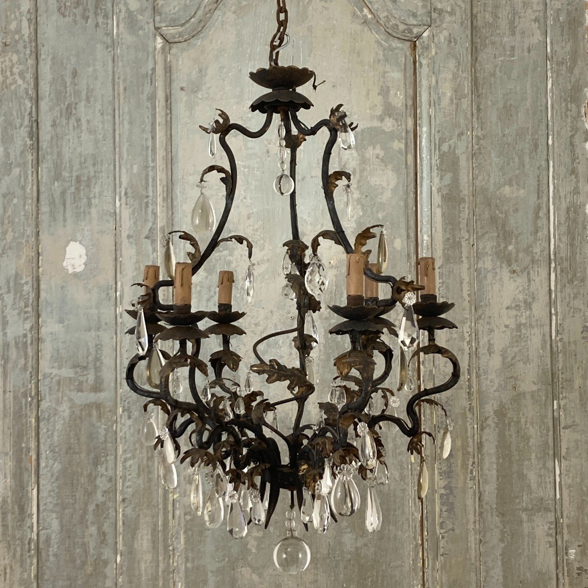 Louis XV Style Cage Chandelier-photo-7