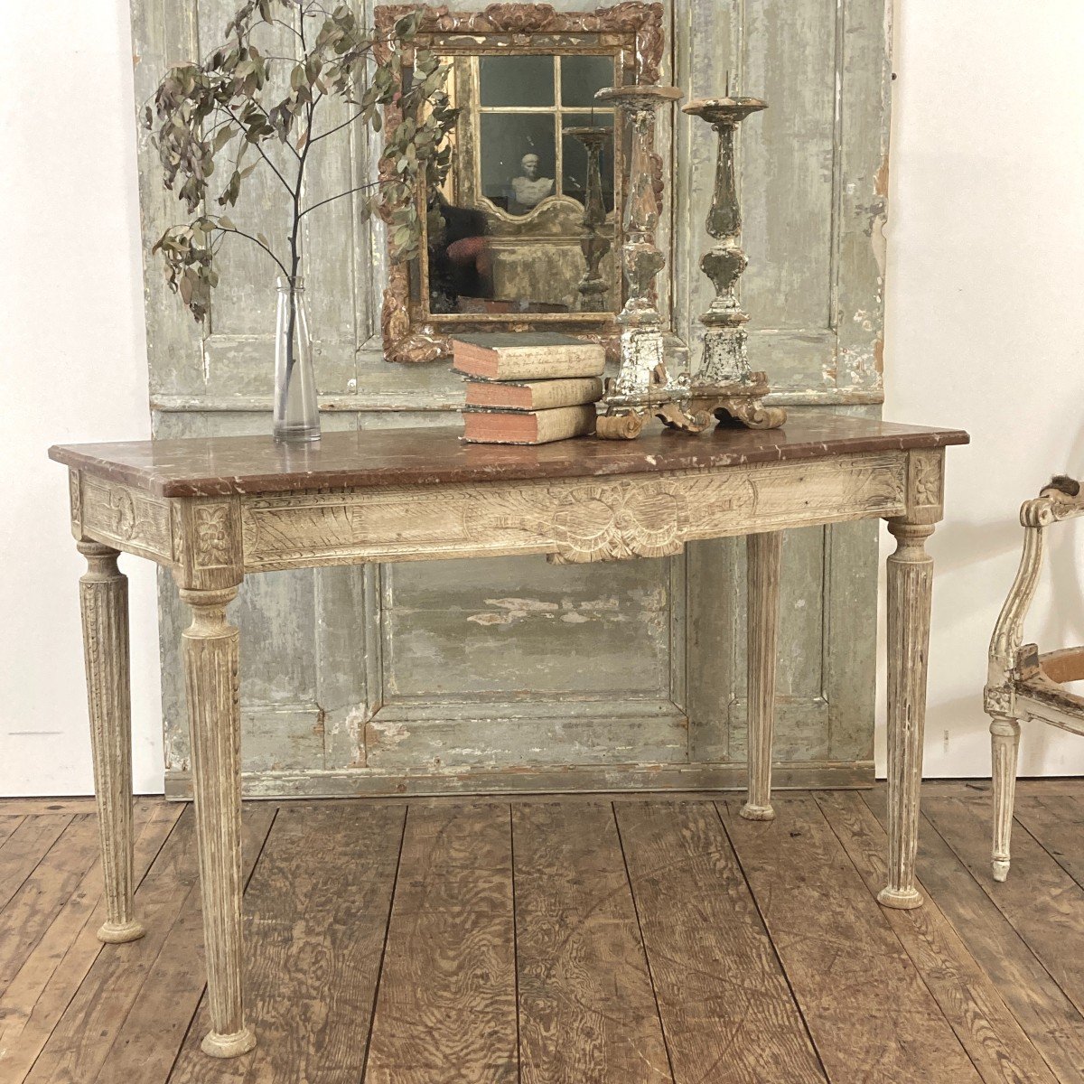 Large Louis XVI Period Console-photo-7