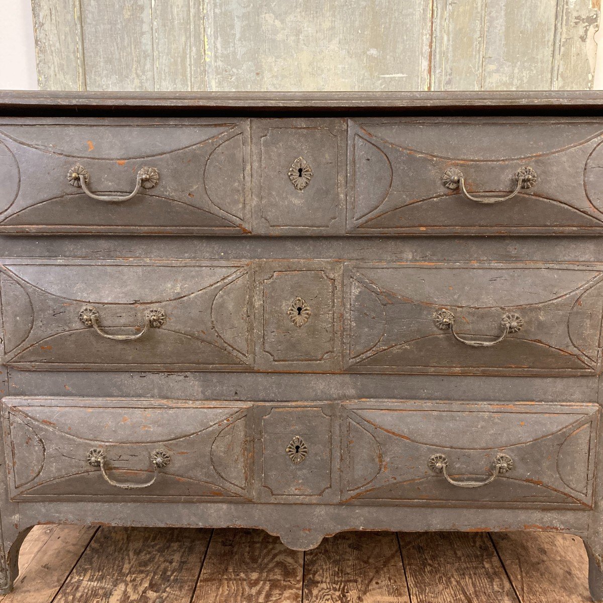 Louis XIV Painted Commode-photo-4