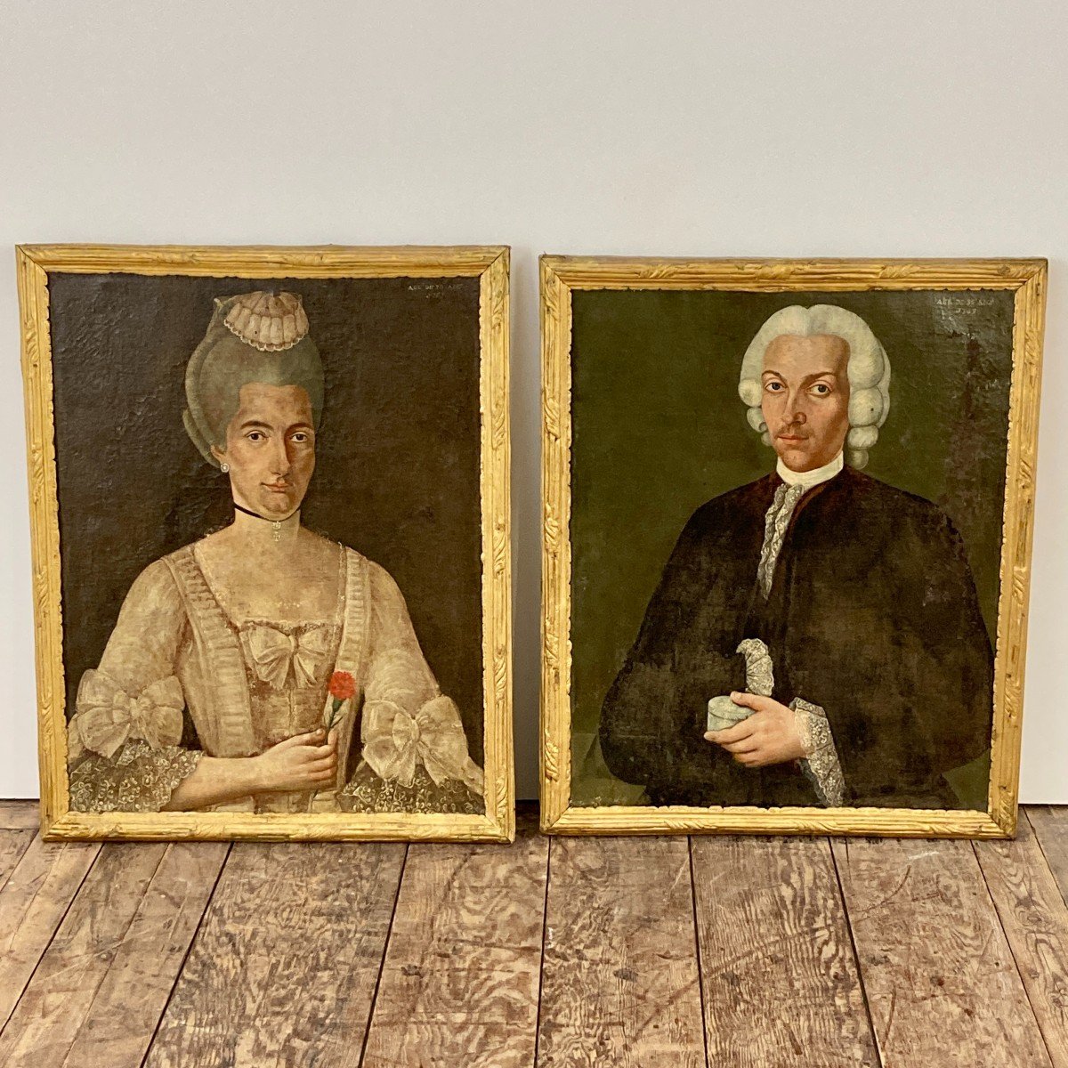 Pair Of Portraits Dated 1769-photo-8