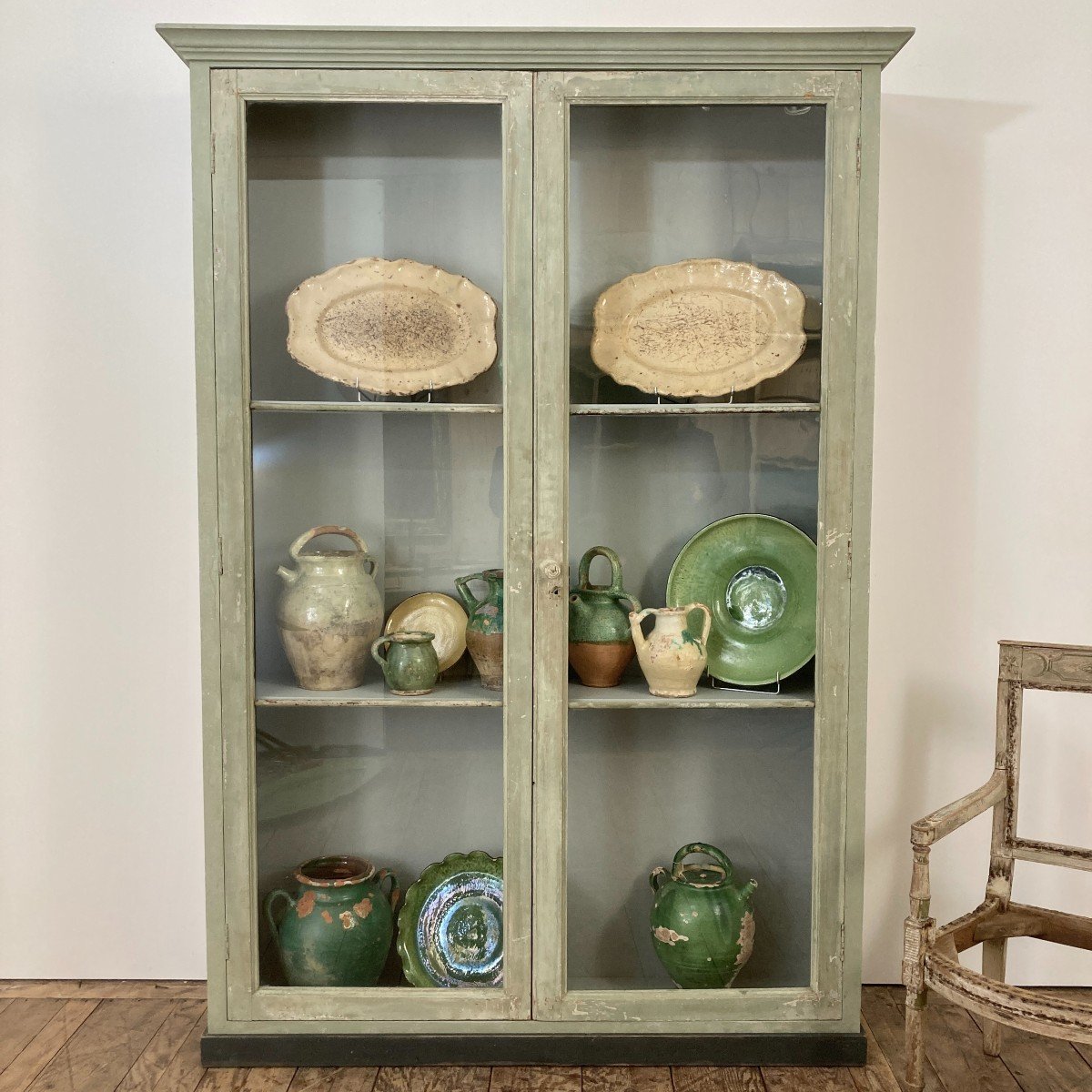 19th Century Woodwork Library Display Case-photo-7