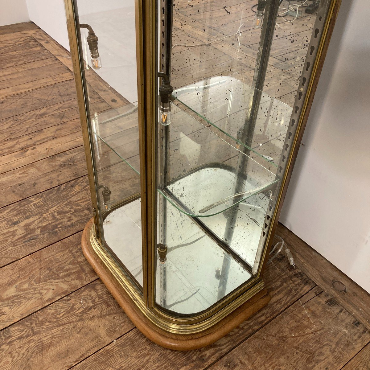 Vitrine en laiton 1900-photo-5