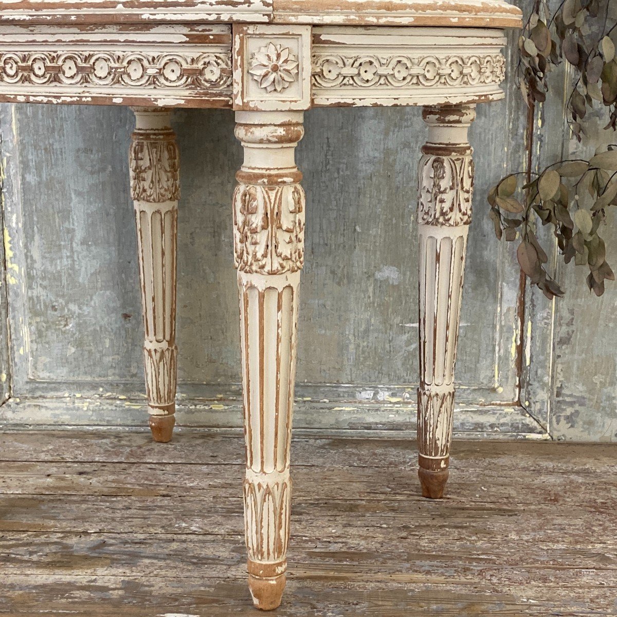 Louis XVI Style Stool-photo-3