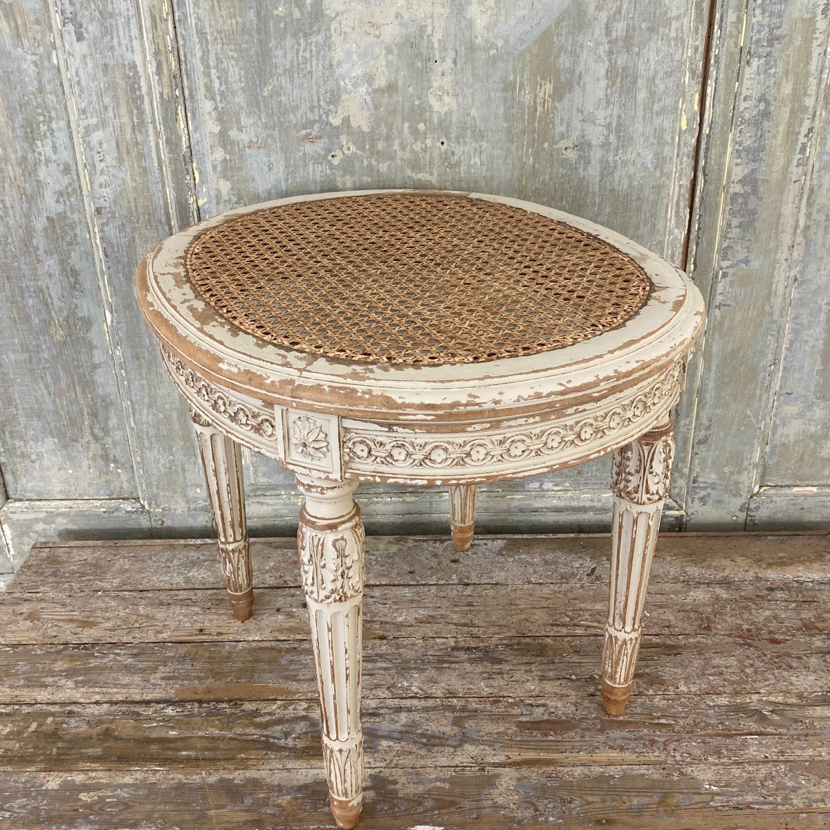 Louis XVI Style Stool-photo-2