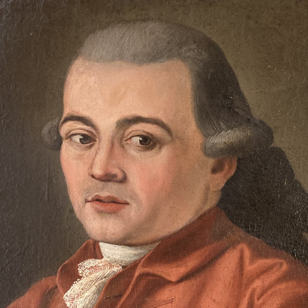 Portrait Of A Gentleman 18th Century-photo-2